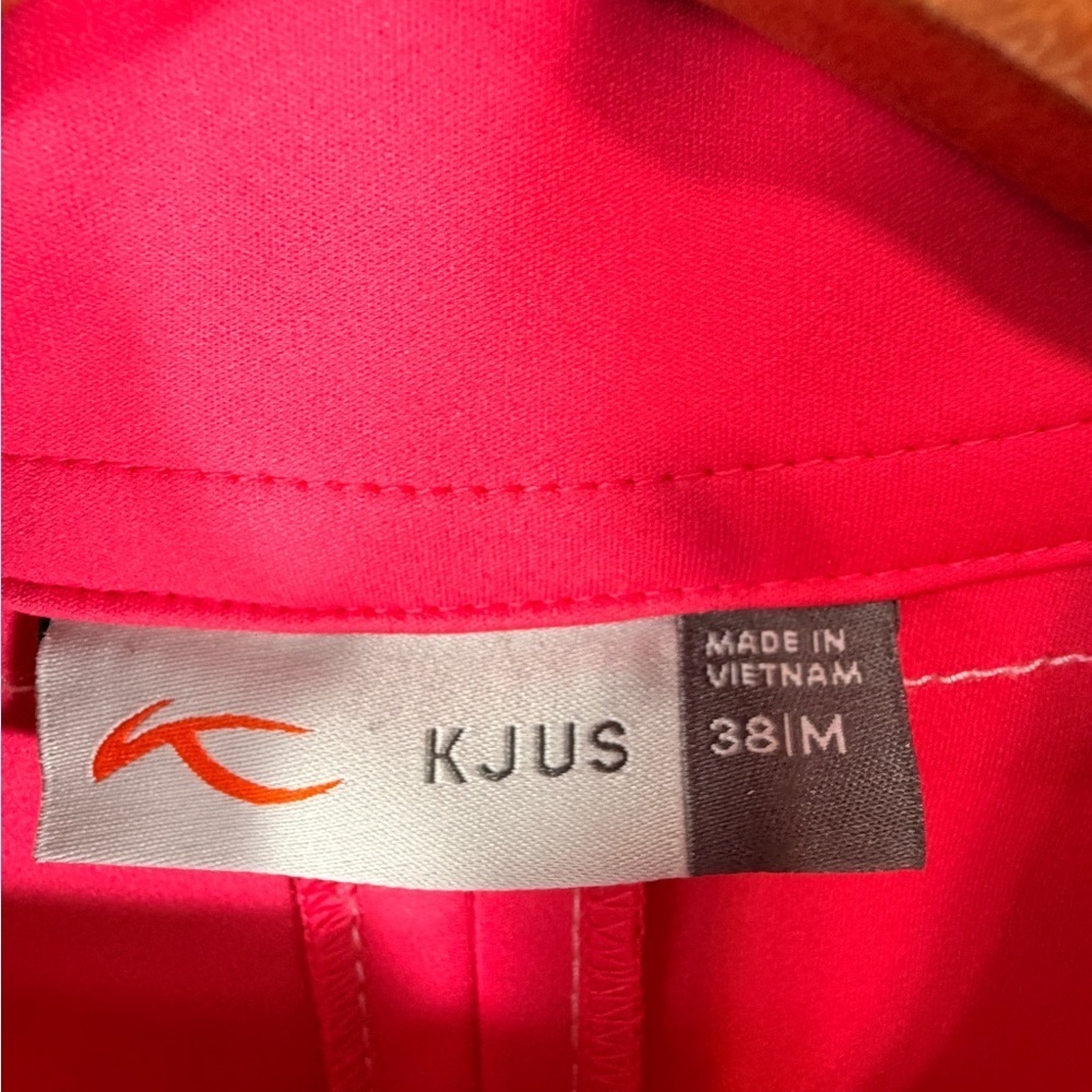 Kjus Softshell womens golf Vest Pink Lightweight Zip Front Womens Size M - Picture 11 of 13